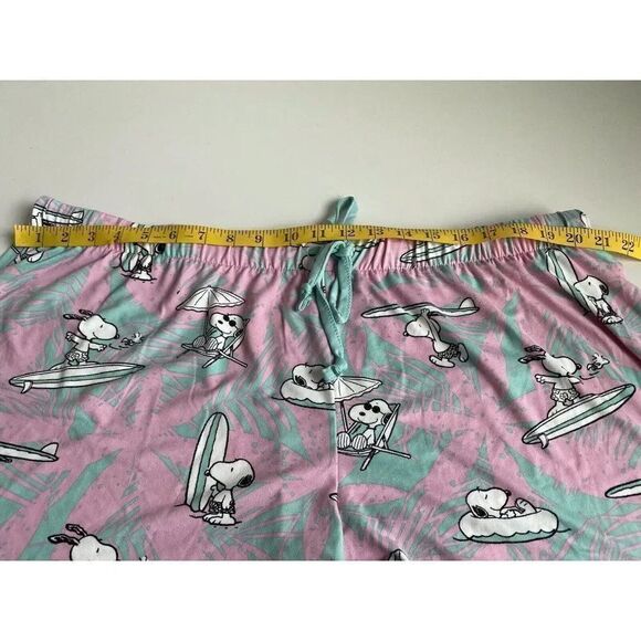 Munki Munki Snoopy Peanuts Women’s Sz 1X Pajama Pj Set Summer Tank & Shorts NEW - Picture 8 of 12
